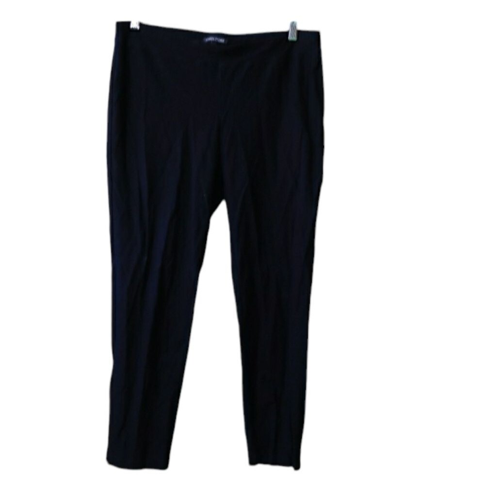 Eileen Fisher Black Pull On Pants Medium